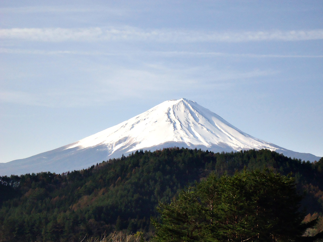  vista para o Monte Fuji do lago Kawaguchiko