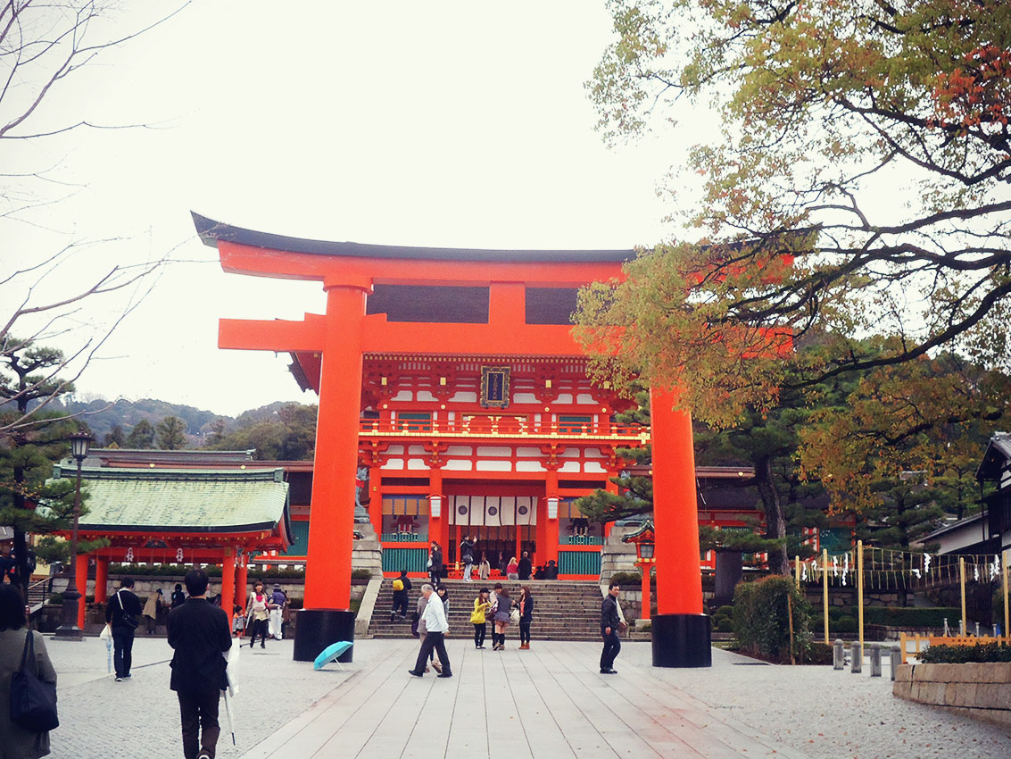 Santuário Fushimi Inari em Kyoto