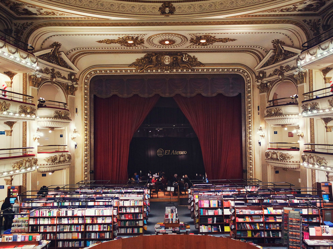 Livraria-El-Ateneo-Grand-Splendid,-em-Buenos-Aires